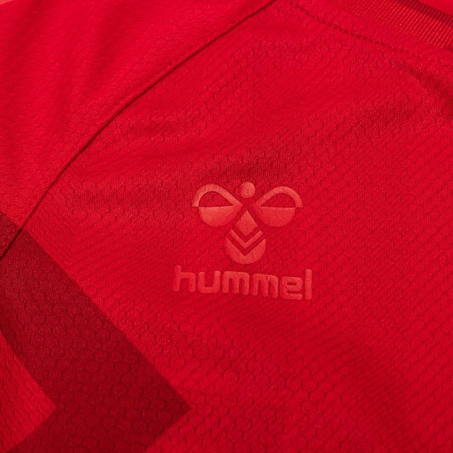 Danemark Maillot Domicile Coupe du Monde 2022 Mini-Kit Enfant