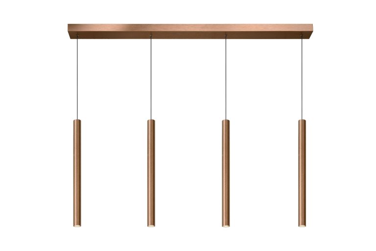 Lucide Lorenz 4 cluster hanglamp LED lineair zwart