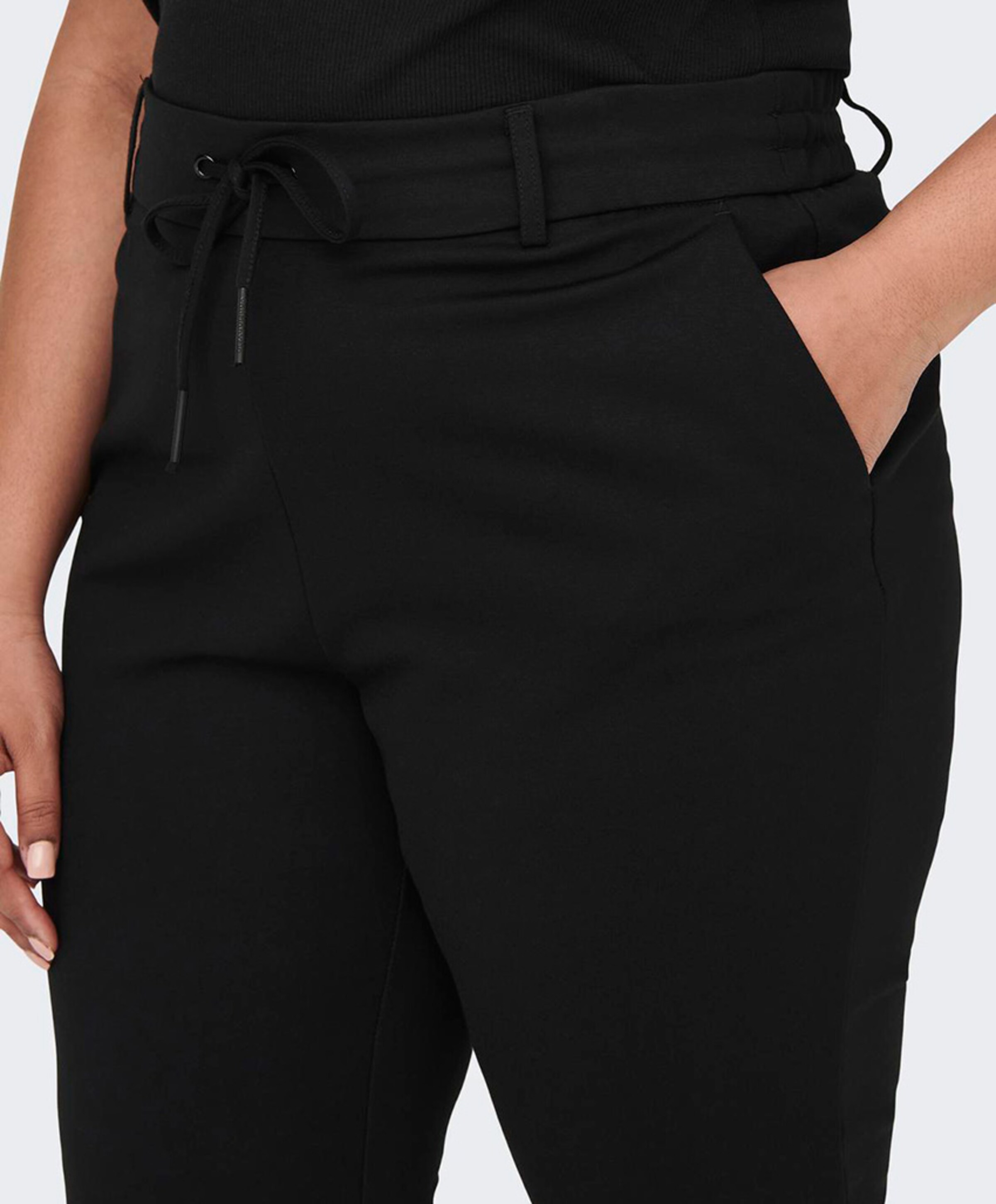 Only Carmakoma CARGOLDTRASH  CLASSIC NOOS broek zwart
