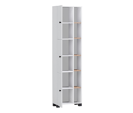 Hochschrank »Balto«, matt weiß