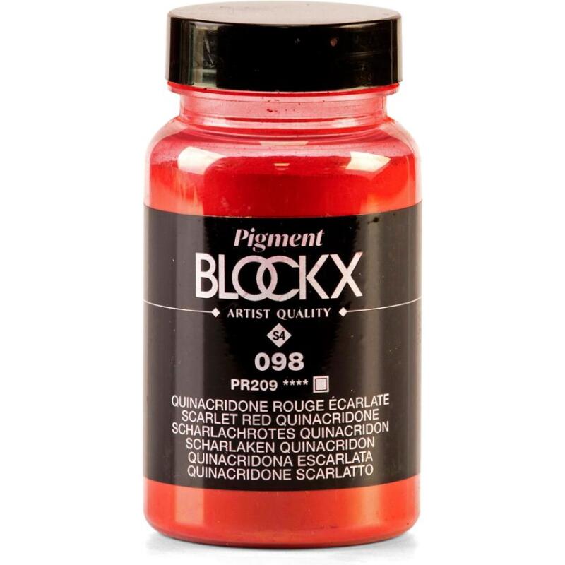 Pigment - Quinacridone rouge écarlate 100 ml / 30 g