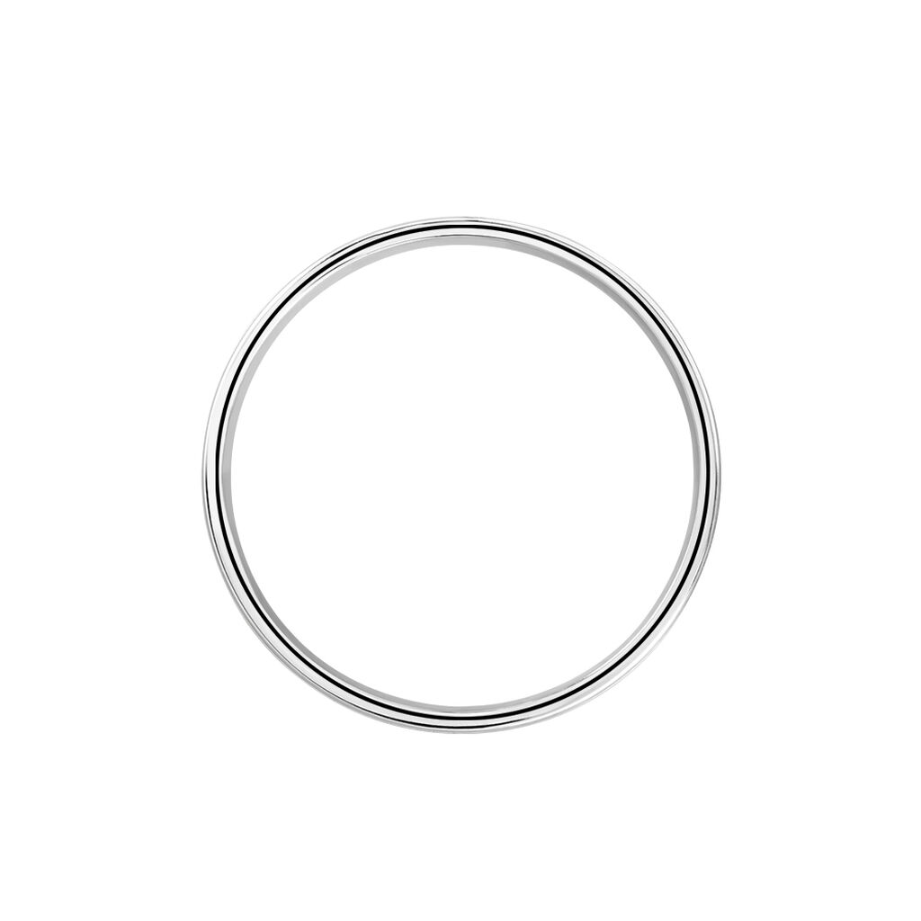 Alliance Beatrice Ruban Plat Or Blanc