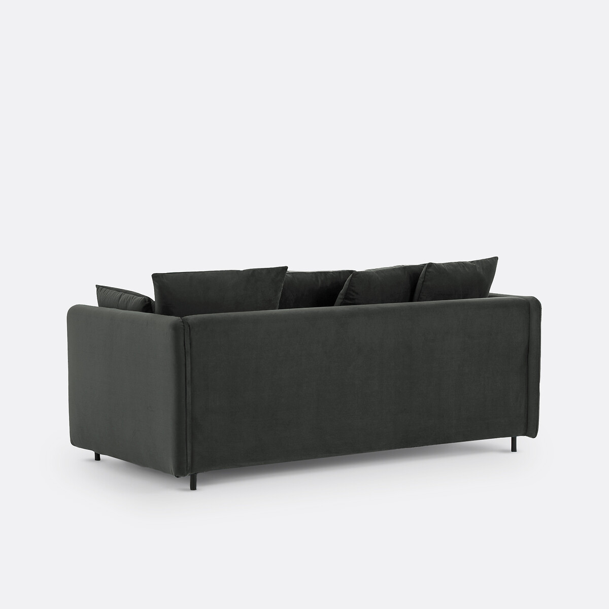 LA REDOUTE INTERIEURS<br>Sofá 3 lugares, veludo conversível, Ivete
