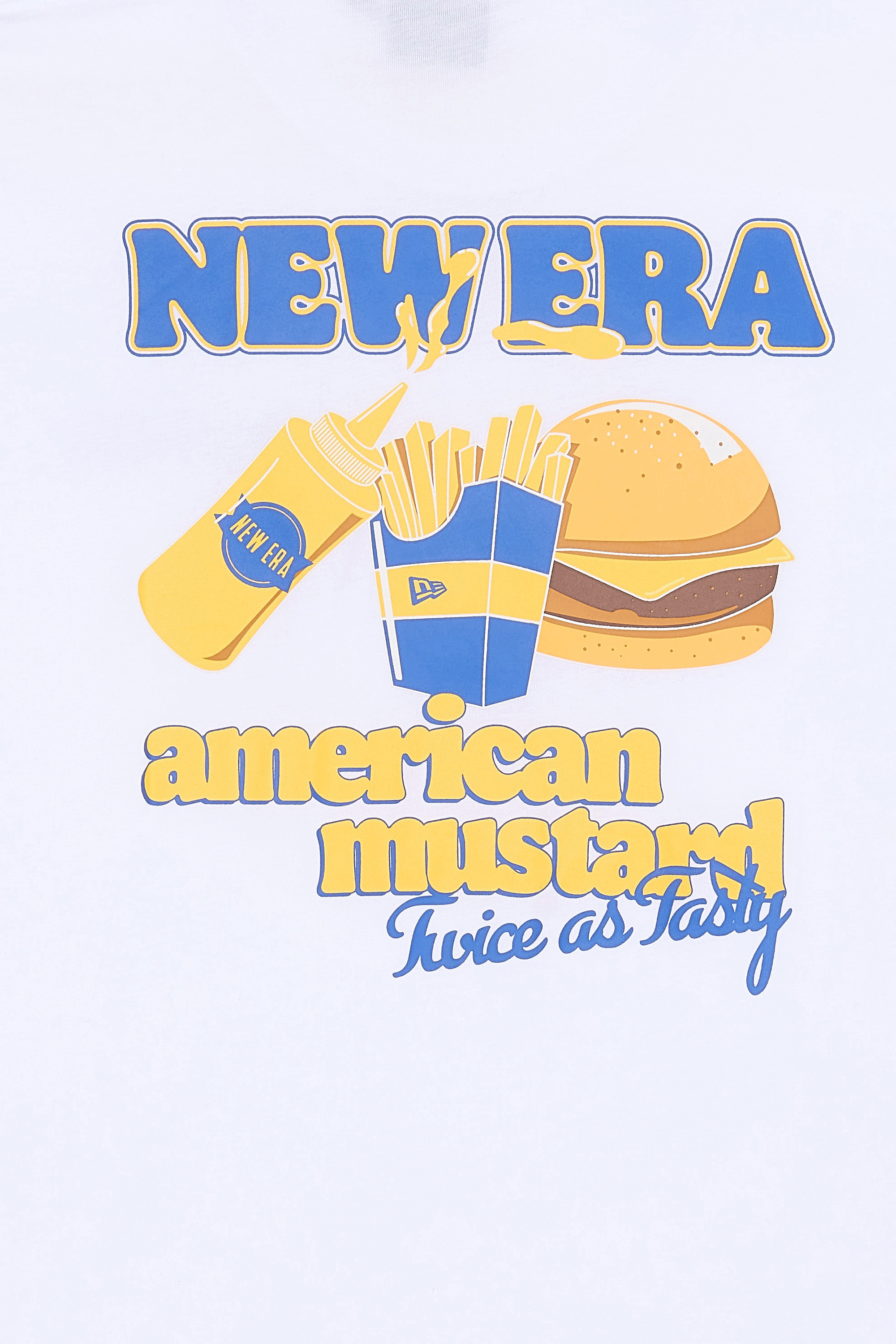 NEW ERA T-shirt NE FOOD GRAPHIC Blanc