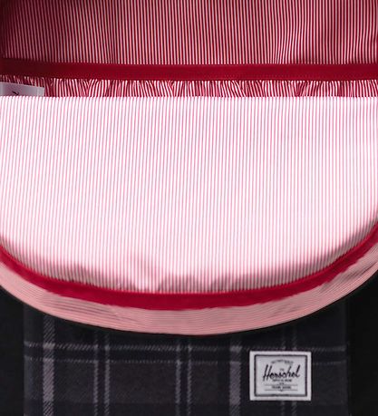 Herschel Rygs?k - Heritage - Blåck/Grayscale Plaid
