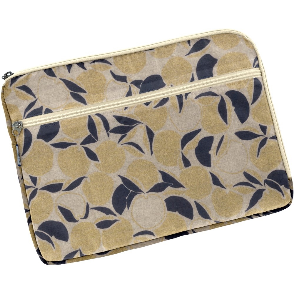 Pochette Ordinateur 13 Pouces Citrons Dorés
