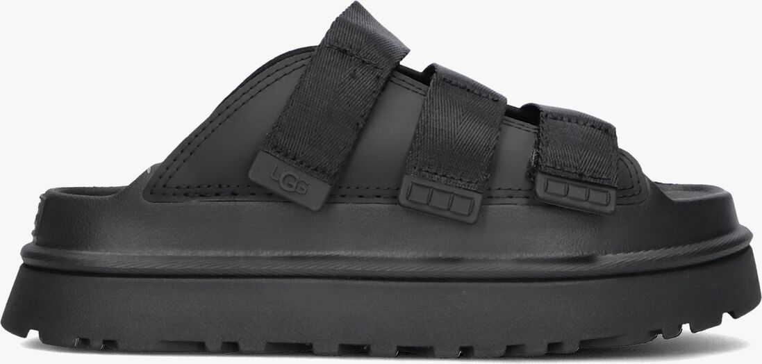 zwarte ugg slippers w goldenstar slide