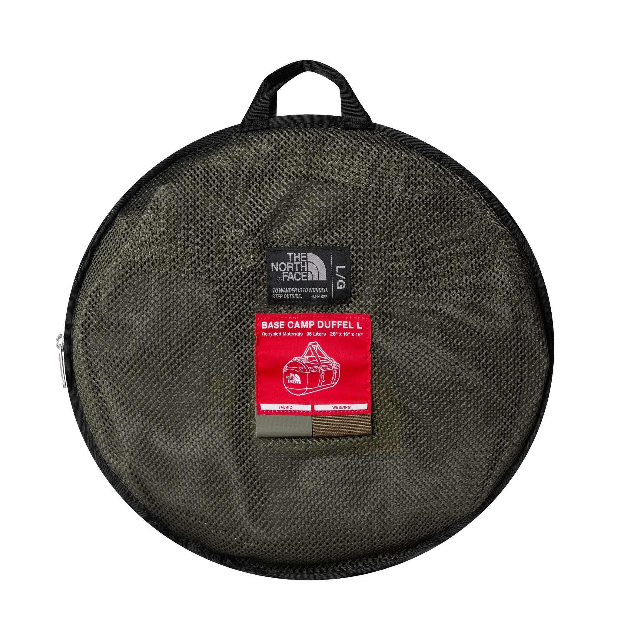The North Face Base Camp Duffel - L New Taupe Green-smokey