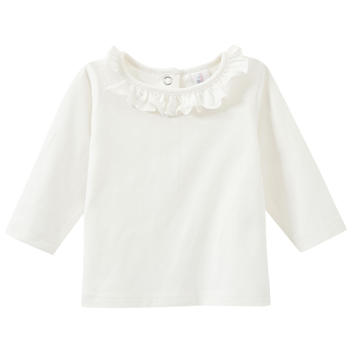 Topomini Newborn Strampler und Langarmshirt im Set weiss
