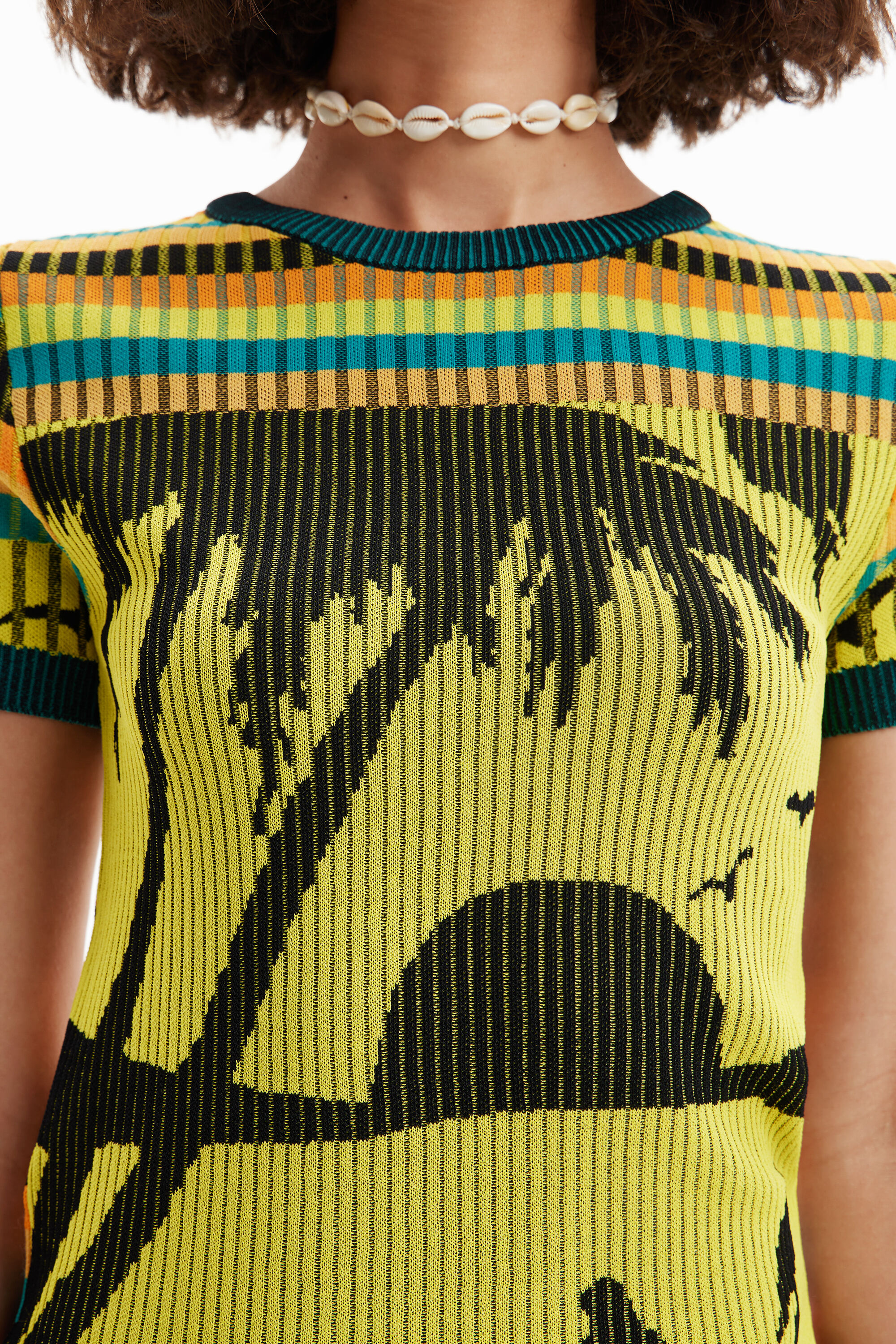 T-shirt paysage maille
