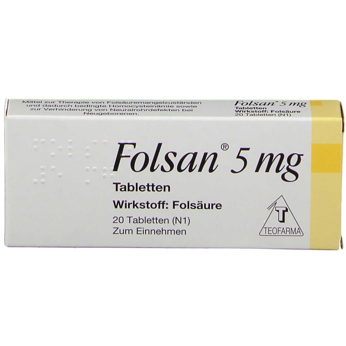 Folsan® 5 mg
