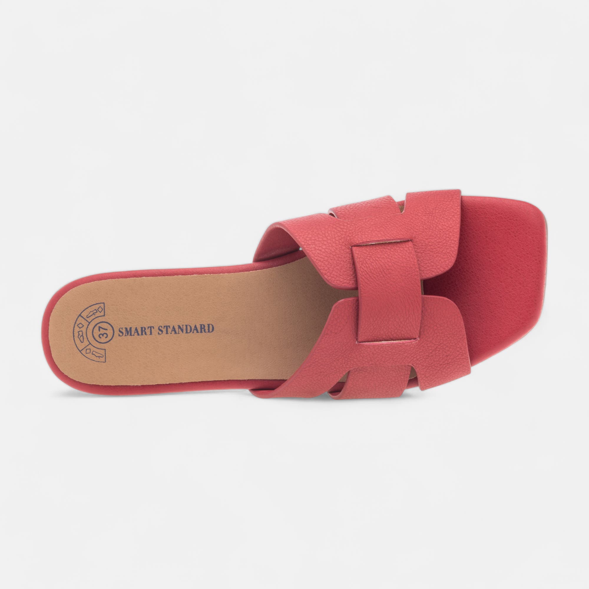 Mules Femme rouge