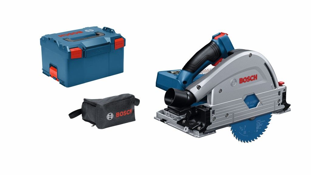 Bosch GKT 18V-52 GC Li-ion accu invalzaag body in L-Boxx - 140mm - 06016B4000