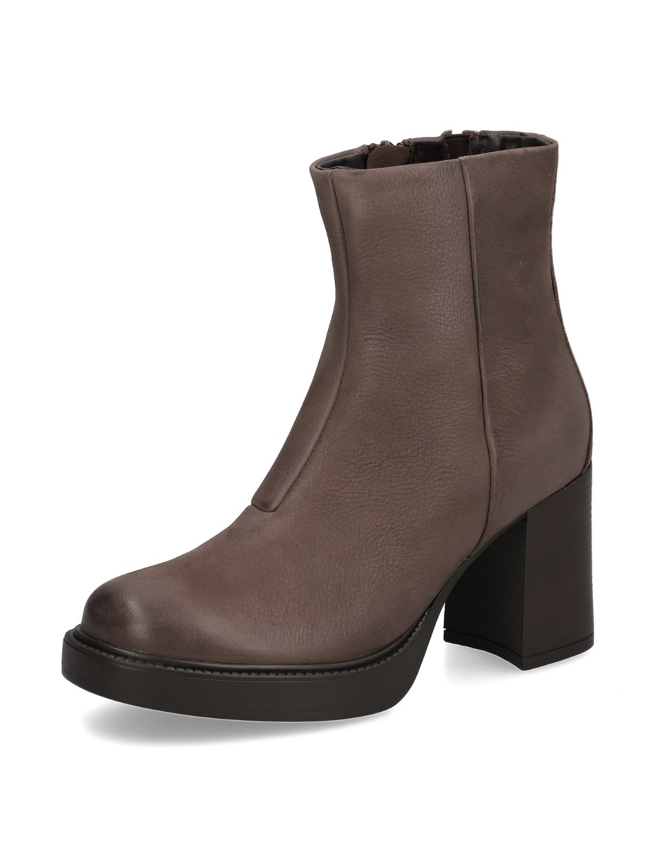Glattleder Stiefelette