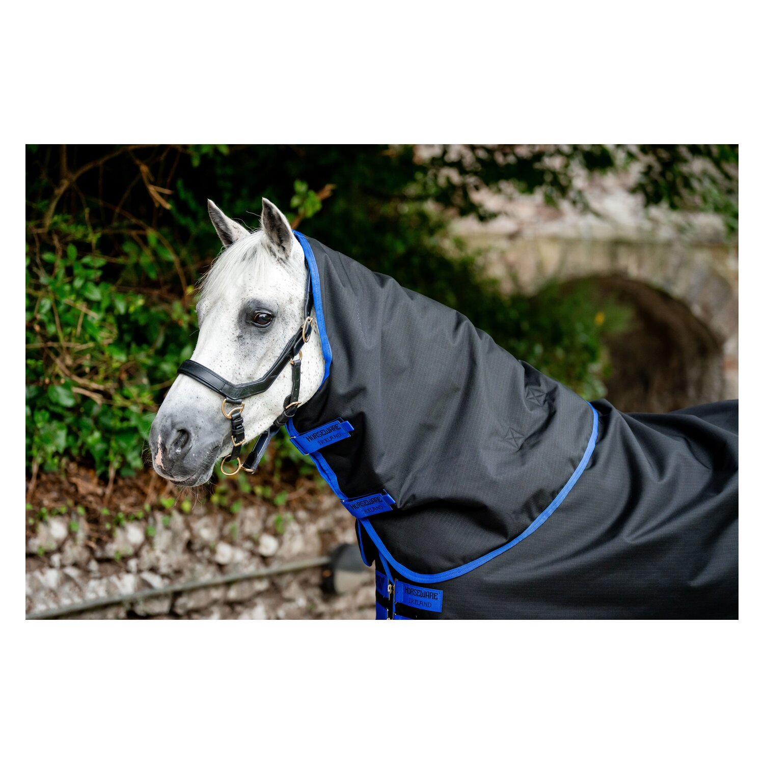 HORSEWARE Halsteil AMIGO Ripstop 900  - black/classic blue
