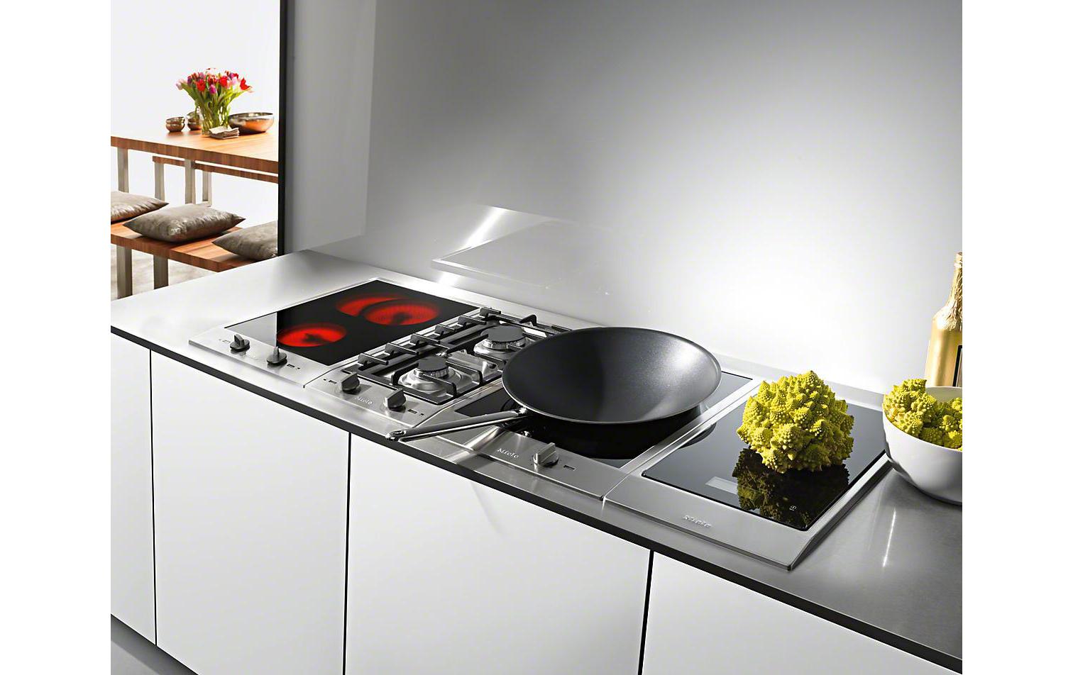 Glaskeramik-Kochfeld CombiSet CS 1122E Edelstahl<br>Glaskeramik-Kochfeld mit 2 Herdplatten