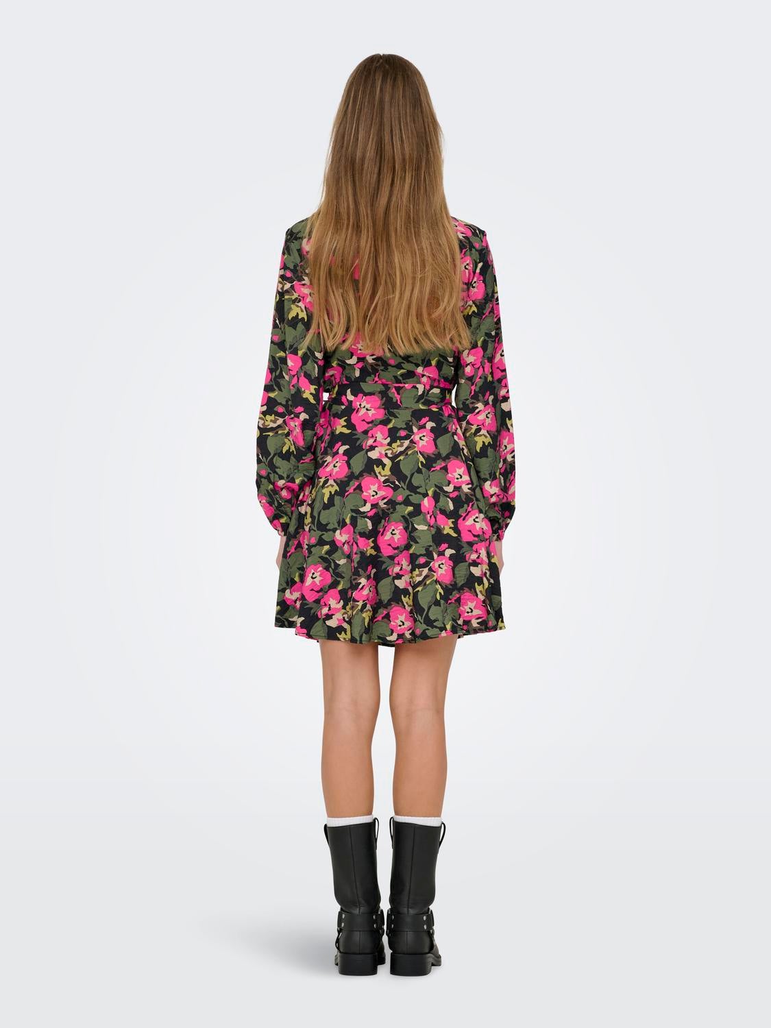 JDYTROYA Midikleid Black Iris
