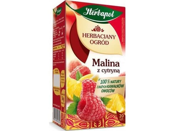 Herbapol Herbapol, Te Herbaciany Ogród Bringebær med sitron, 20/s