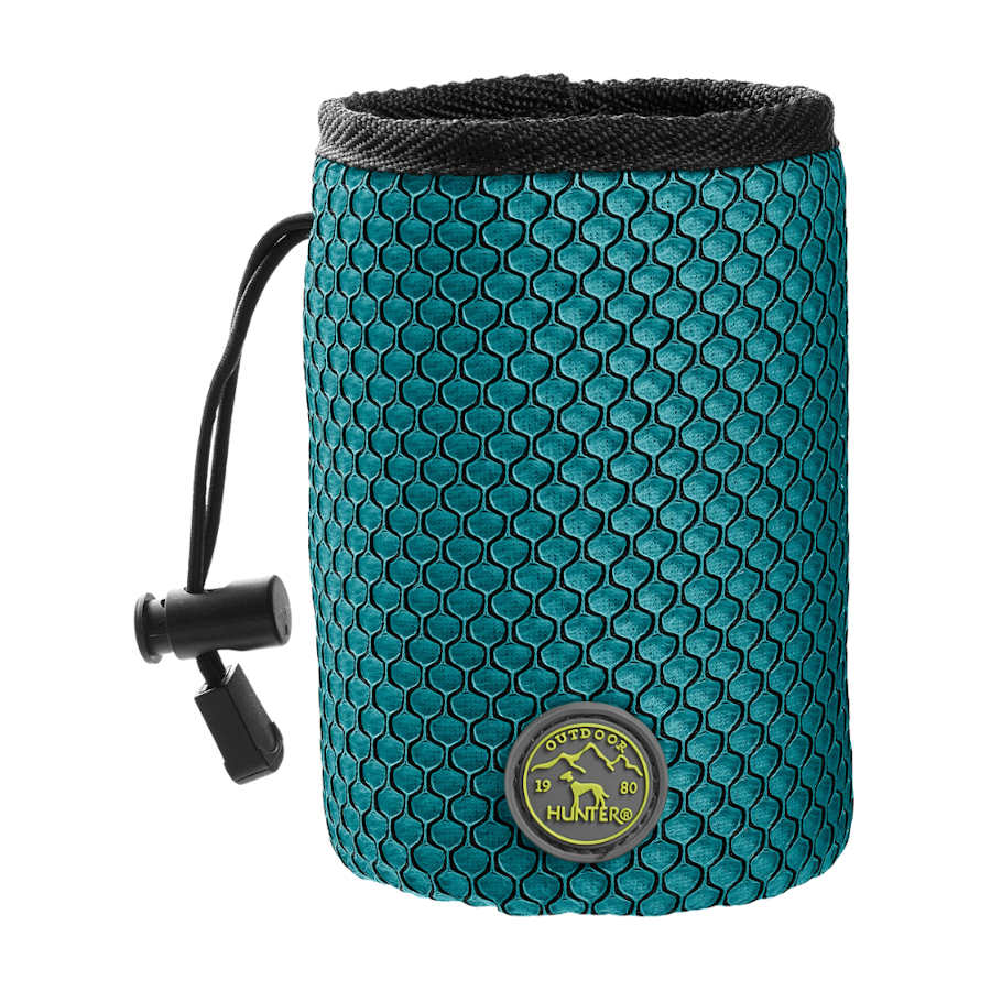 Porta-petiscos para cães Hunter Hilo Basic Turquesa