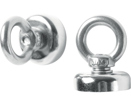 Decoratieve magneetring Catch set van 2 staal