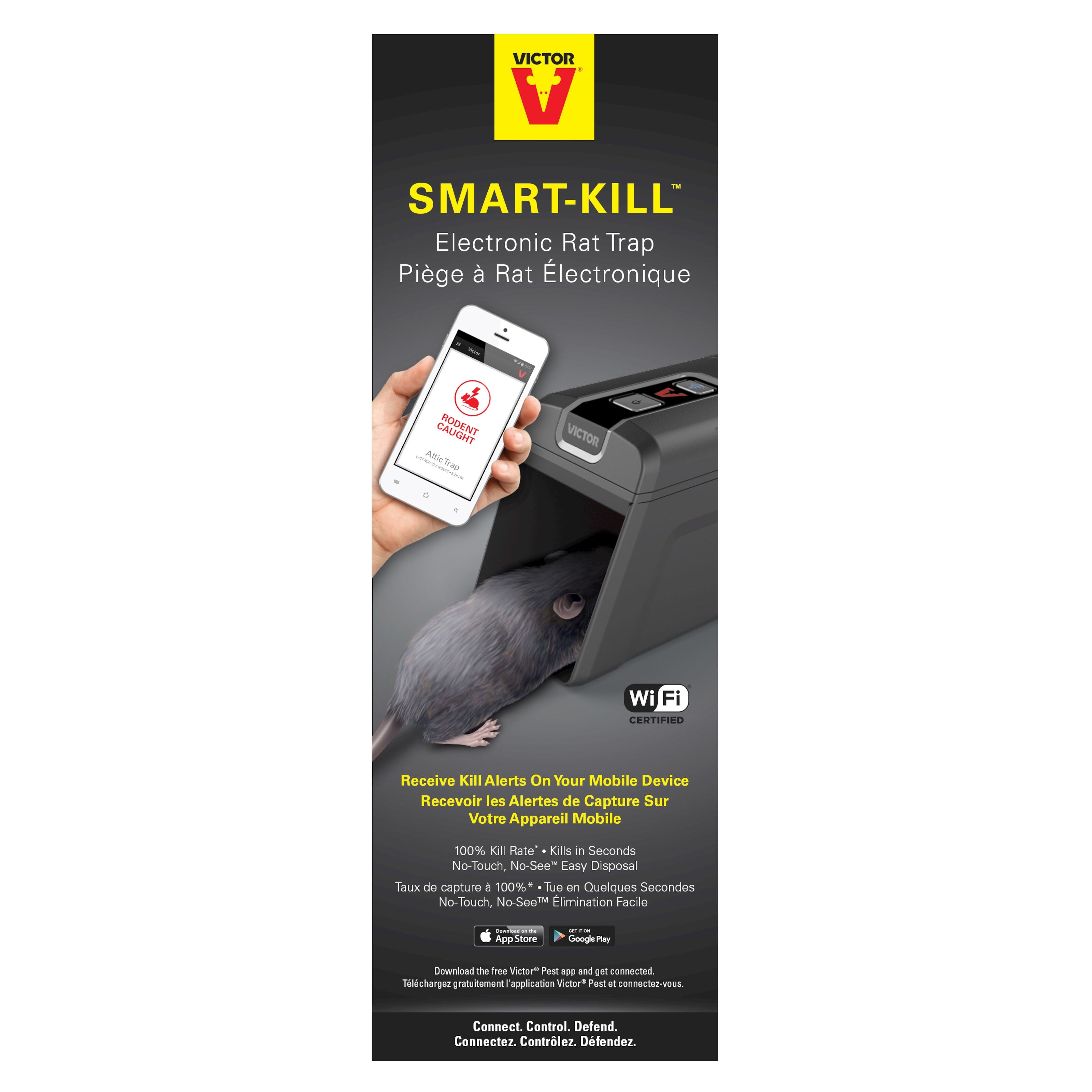 Victor Elektrisk Smart-rottefelle