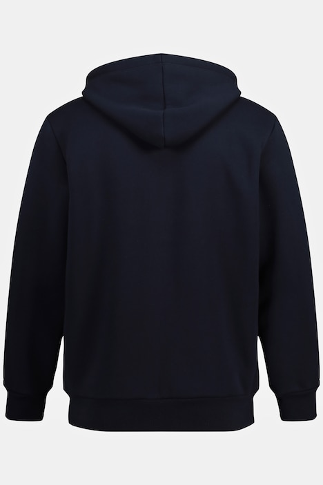 JP 1880 Hoodiejacke, Outdoor, Sweatjacke, Kapuze, Teddyfutter, Zipper, bis 8 XL