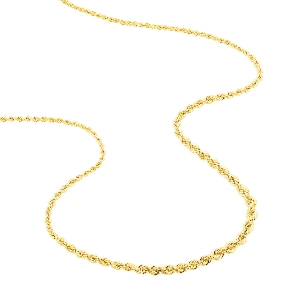 Collier Jerry Danilo Maille Corde Or Jaune