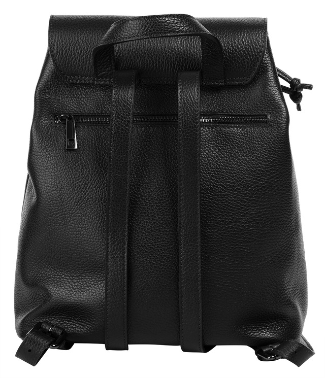 Cluty Cityrucksack echt Leder, Made in Italy
