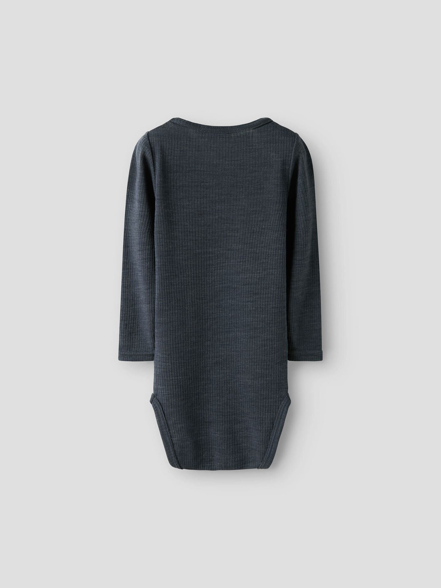 Wax Wool Rib Long Sleeve Body