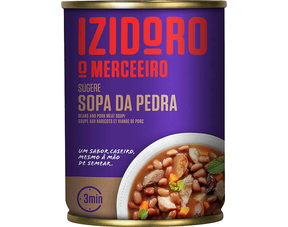 SOPA IZIDORO DE PEDRA SABOR CASEIRO 420G