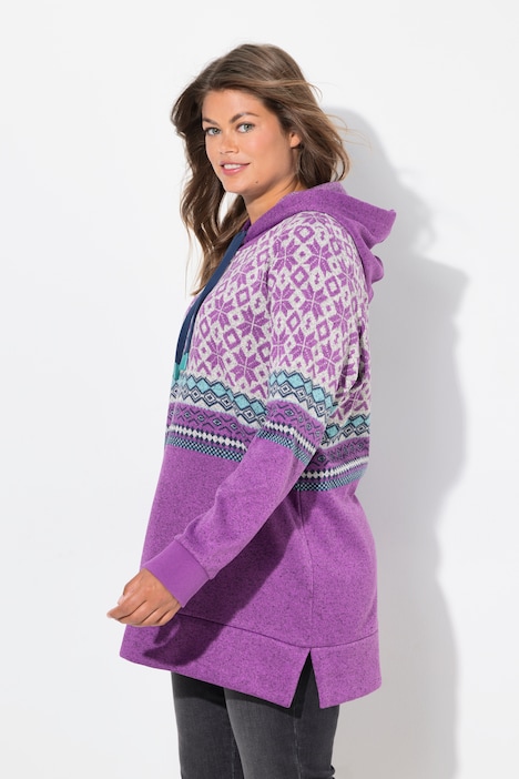 Norweger Longsweat, Kapuze, Langarm