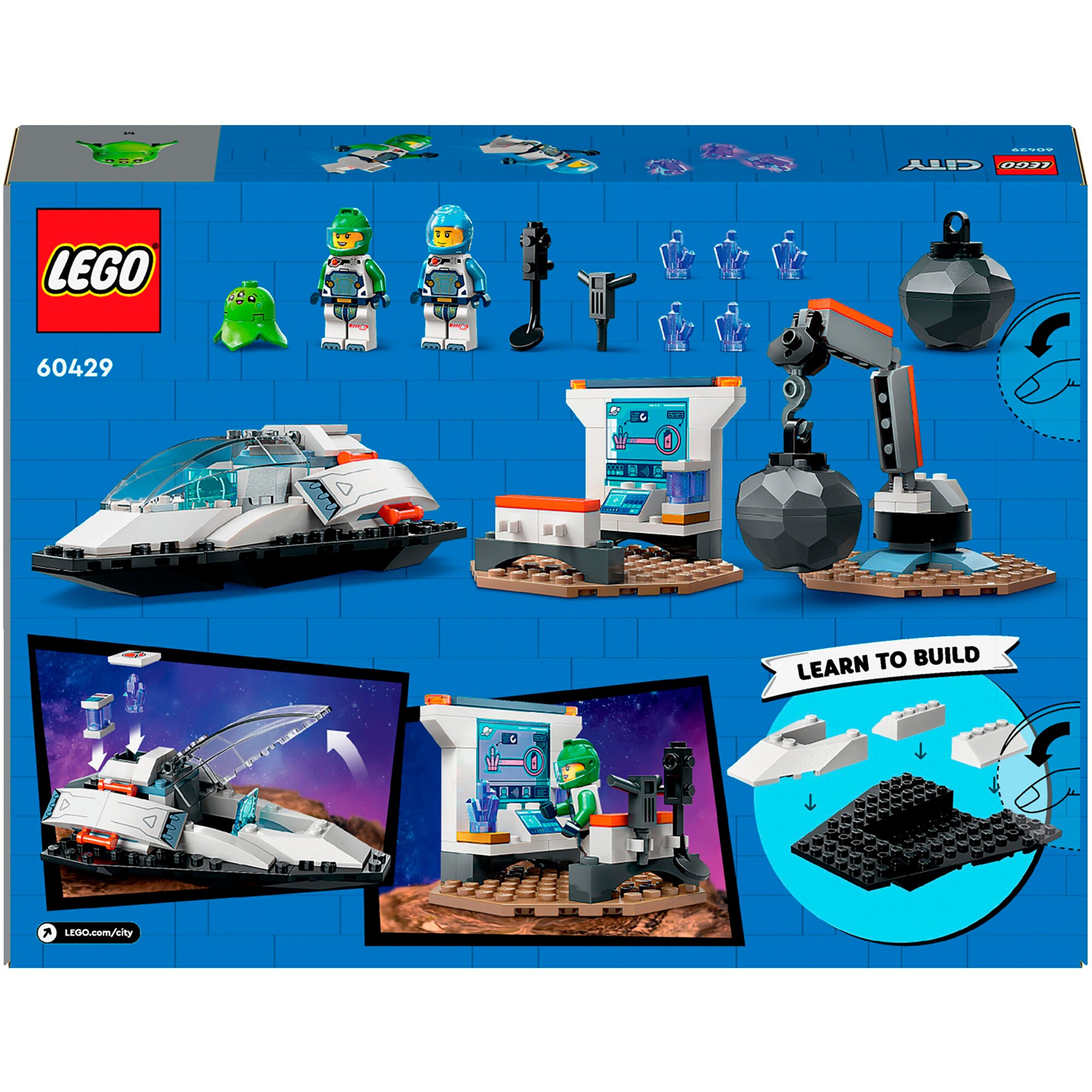 LEGO Konstruktionsspielzeug City Bergung eines Asteroiden im Weltall