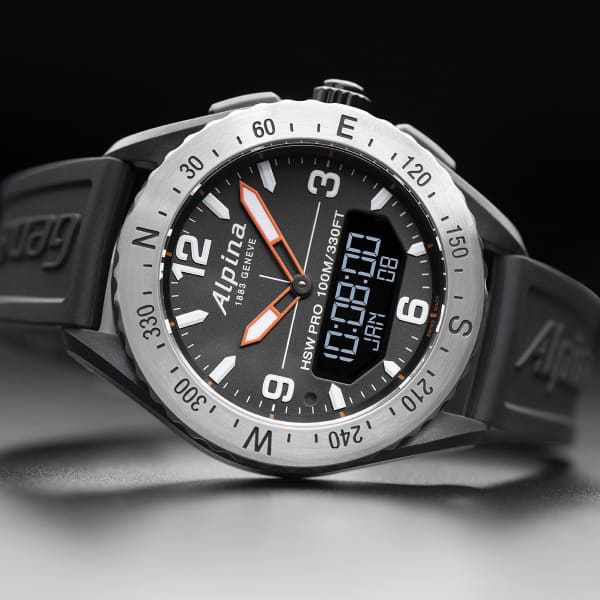 Montre outdoor ALPINA WATCHES ALPINERX BLACK/GREY