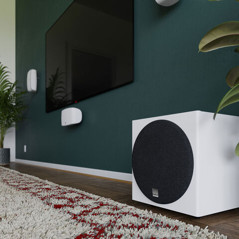 DALI FAZON MIKRO – ultracompacte designluidspreker voor TV, muziek en home-cinema Zwart