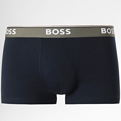 Lot De 3 Boxers 50499420 Noir Bleu Marine Vert Kaki