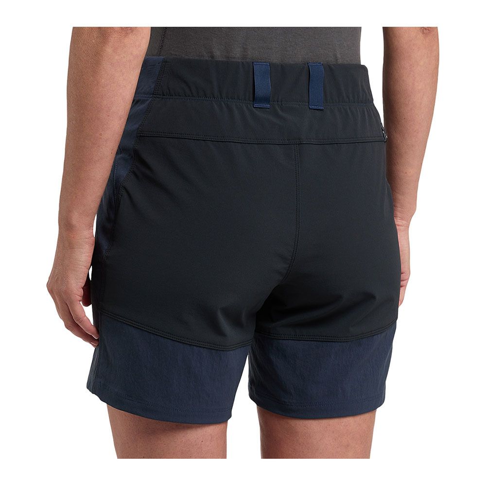 Haglöfs MID STANDARD - Short Femme tarn blue/true black