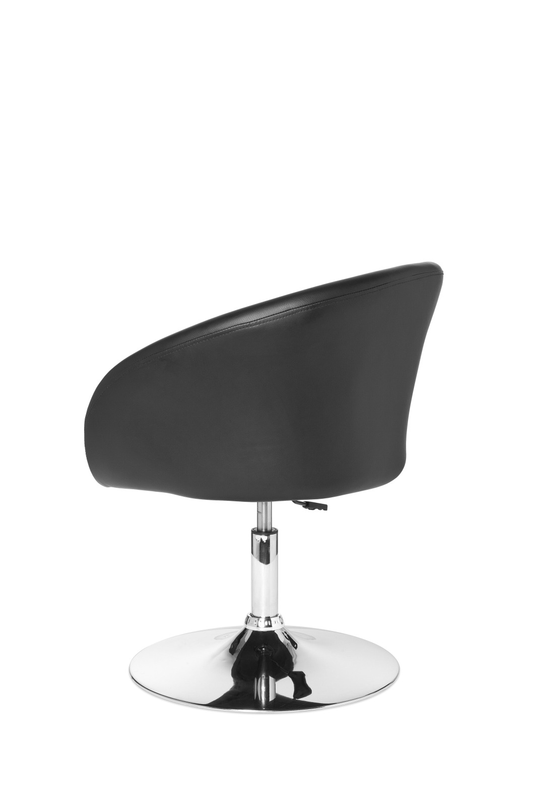 Cocktailsessel - schwarz - Kunstleder - 62 cm breit