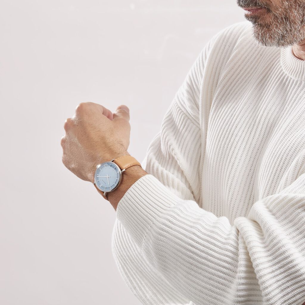 Montre Pierre Lannier Gaius Bleu Sky