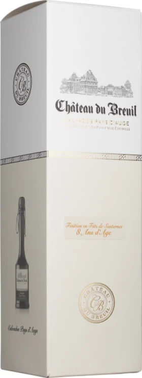 CHATEAU DU BREUIL 8ANS FINITION FÛTS DE SAUTERNES CALVADOS 70CL