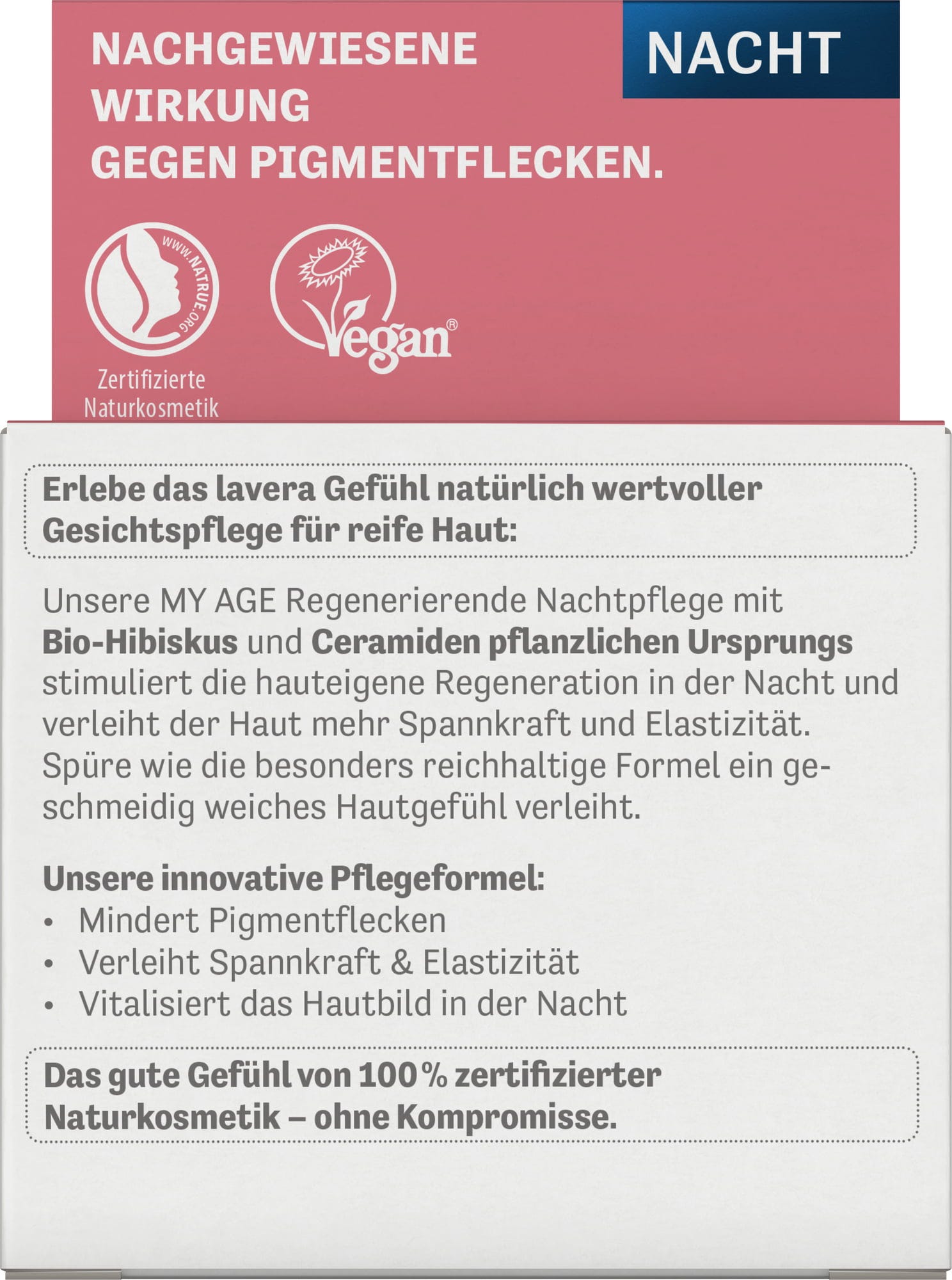 lavera  My Age Regenerierende Nachtpflege, 50 ml