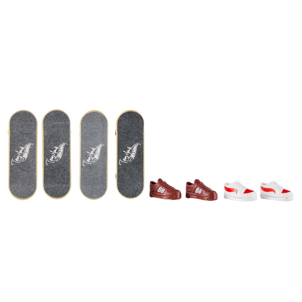 Hot Wheels - Tony Hawk Finger skateboards 4-Pakke (Asst)