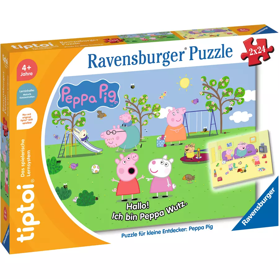 Ravensburger tiptoi® Puzzle für kleine Entdecker: Peppa Pig