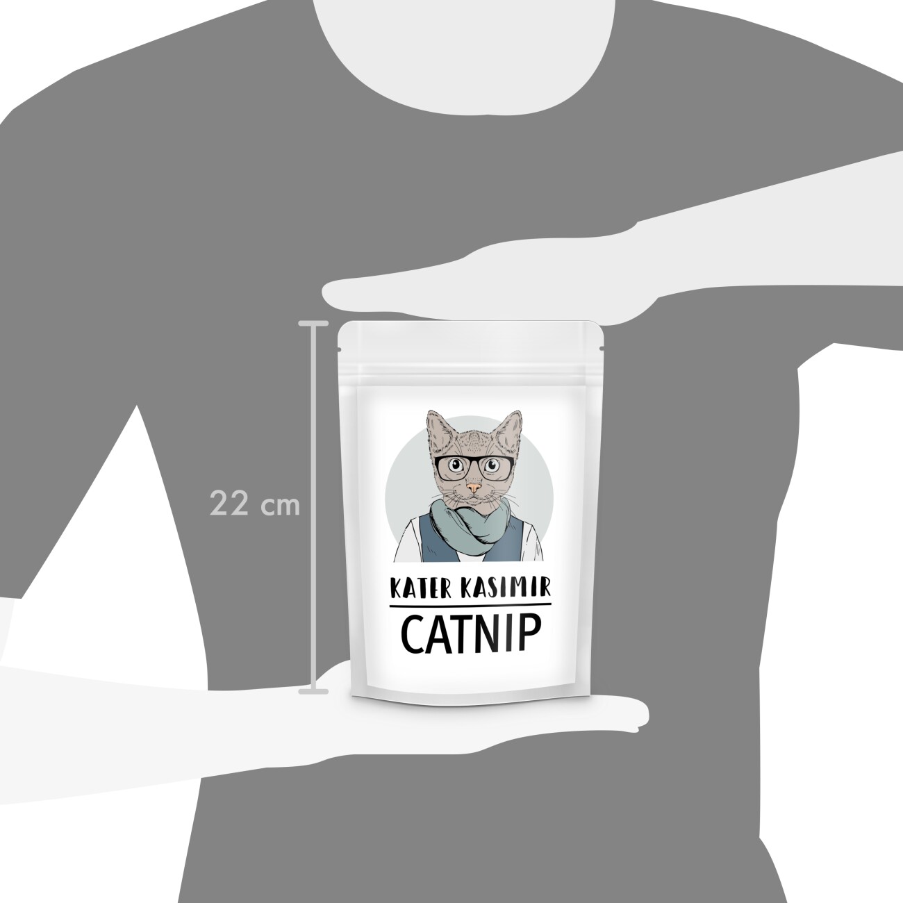 Kater Kasimir Katzenminze (Catnip) im 30g Beutel (getrocknet, geschnitten und gesiebt)