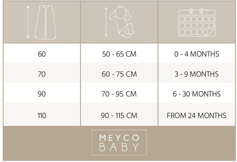 Meyco - Slaapzak Baby - Offwhite - Hydrofiele Katoen