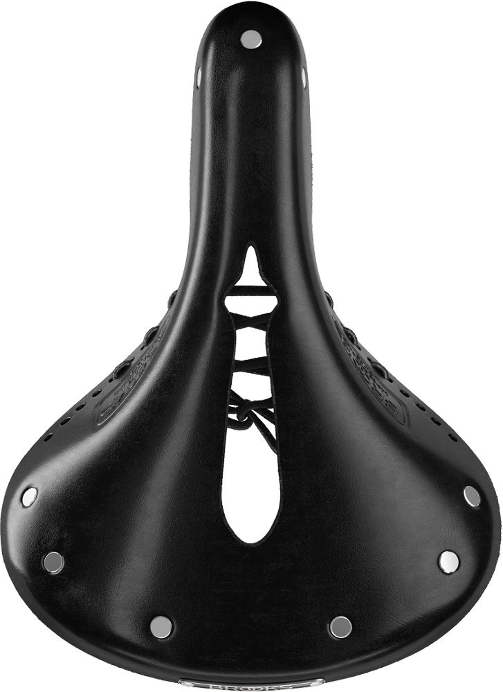 Brooks B17 Short Carved Sattel black kaufen | Bike-Discount