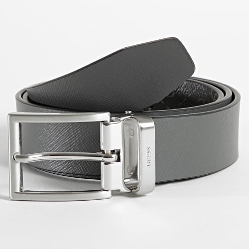 Ceinture Réversible Femme BM7541 Noir Gris