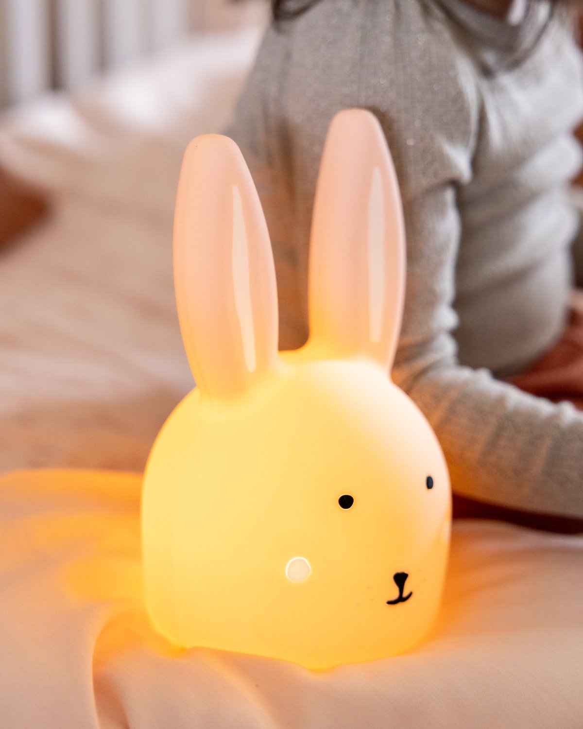 Nattlampe Trådløs – Oppladbar LED – 20x12cm | Lang Batteritid