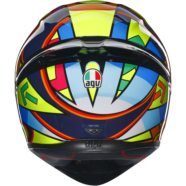 AGV - Casque K1 S Soleluna 2017 Jaune / Multicolore