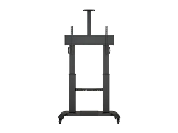 Multibrackets M Public Dual Pillar 180 HD - Vogn med hjul - for fladt panel - aluminium - sort - skærmstørrelse: 60