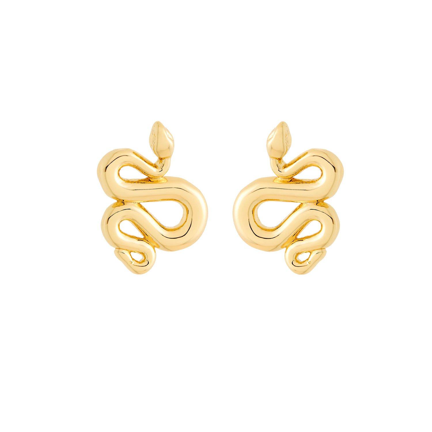 All We Are Snake Stud Earrings